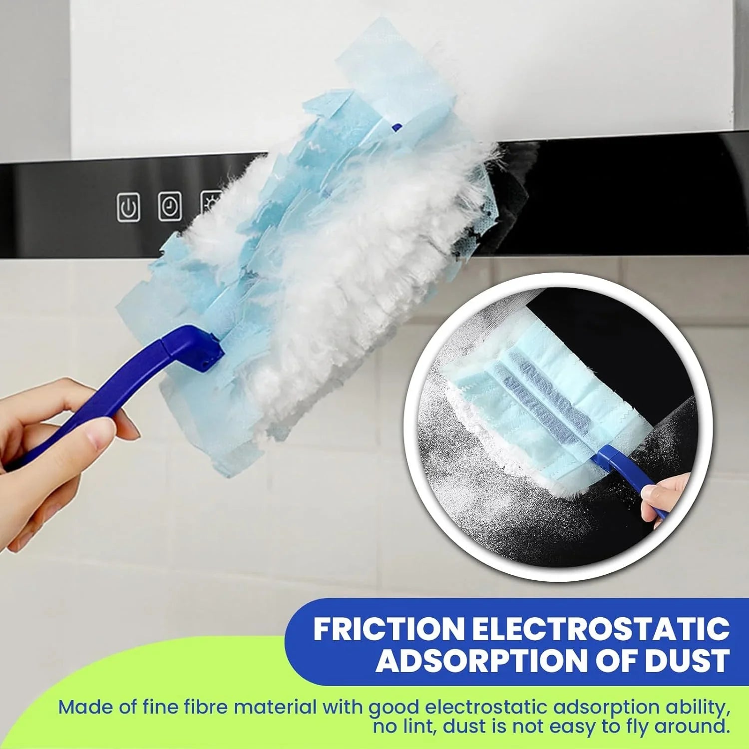 Static Dusting Brush Handheld Suitable for Living Room, Bedroom