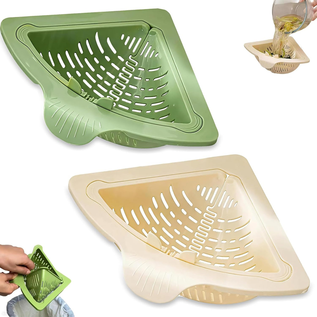 Magnetic Triangle Sink Strainer Basket