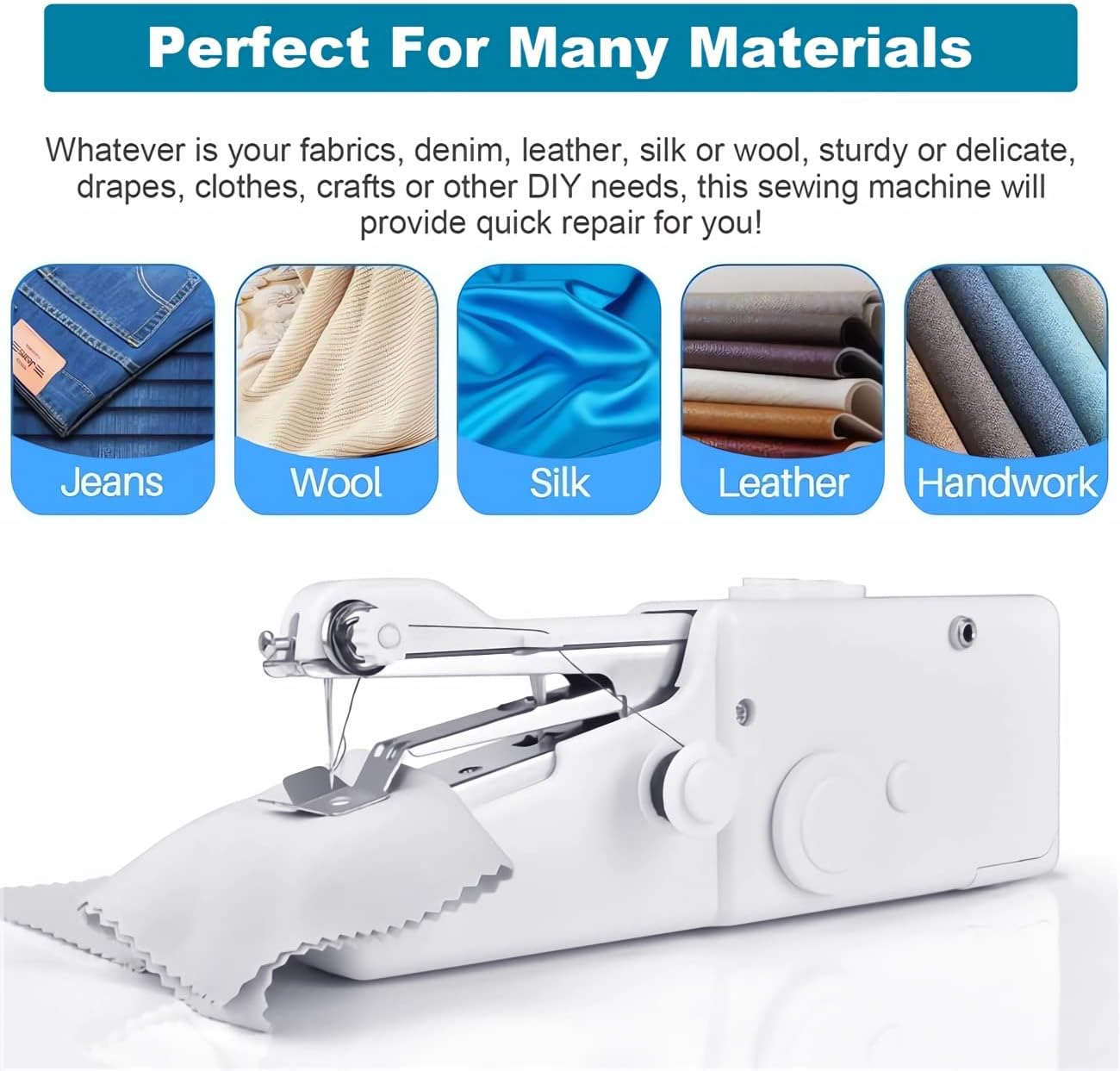 Portable Cordless Sewing Machine