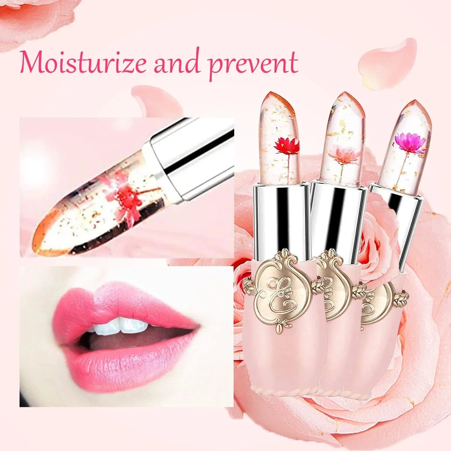 Crystal Flower Jelly Lipstick - Each