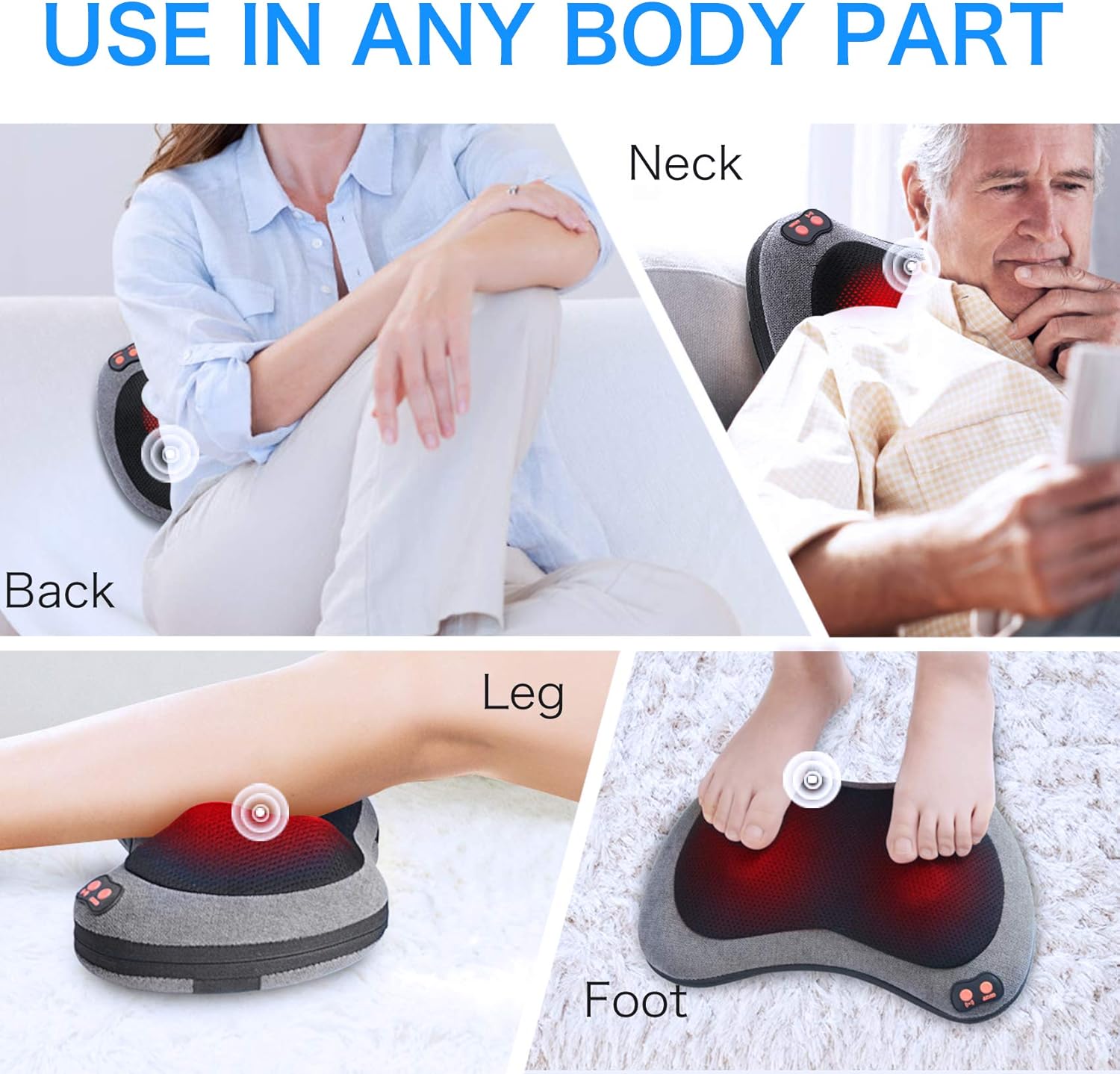 Neck back massager
