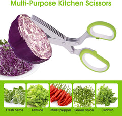 Multipurpose Cutting Scissors with 5 Blade