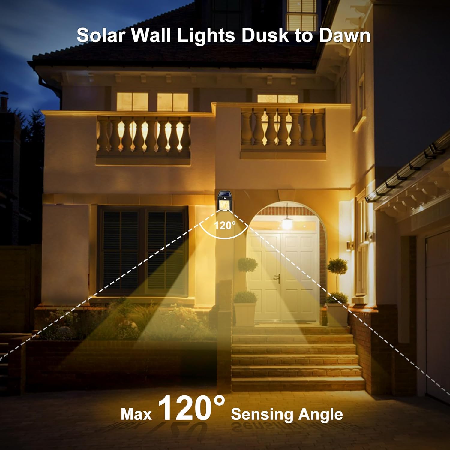 Outdoor Solar Wall Lights