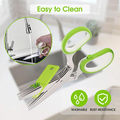Multipurpose Cutting Scissors with 5 Blade