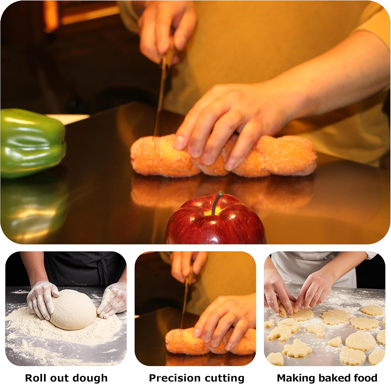 Stainless Steel Cutting Boards for Kitchen