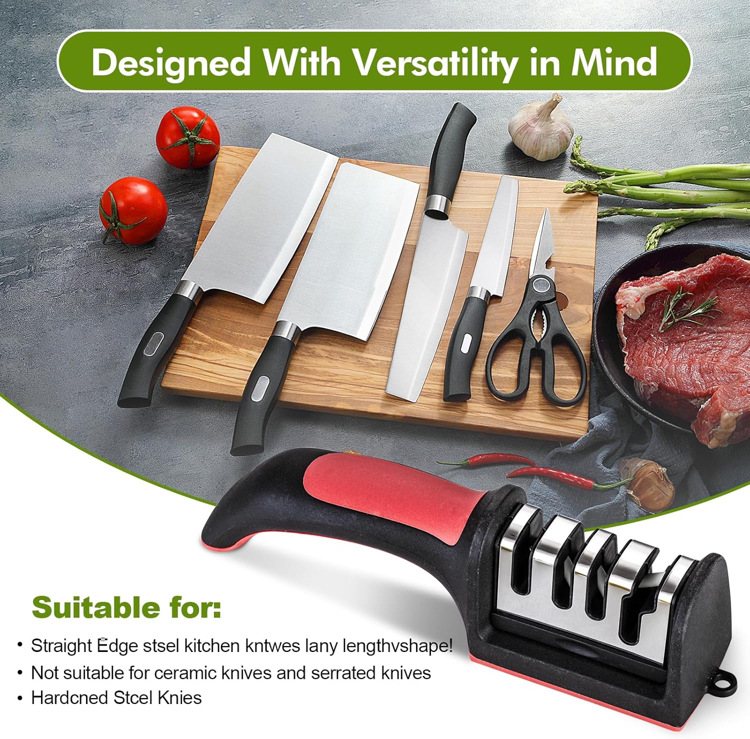 3-Stage Professional Knife Sharpener