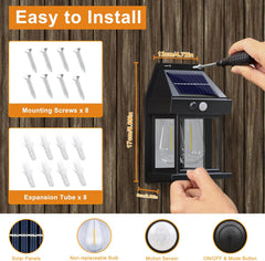 Outdoor Solar Wall Lights