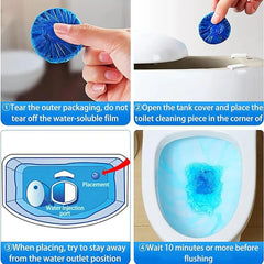 Imported Tablets for Toilet Flush Tank Cleaner