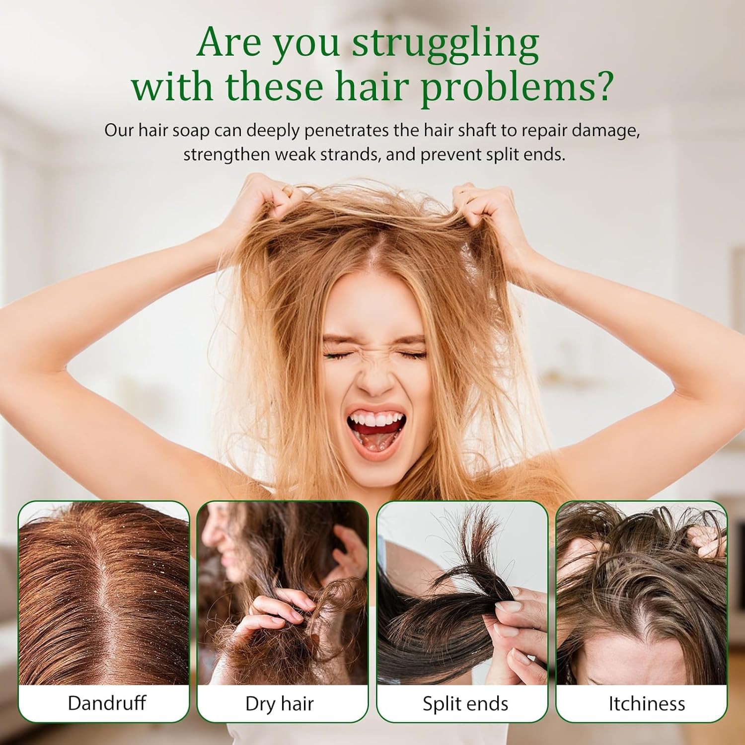 Nature Triangle Shampoo Bar
