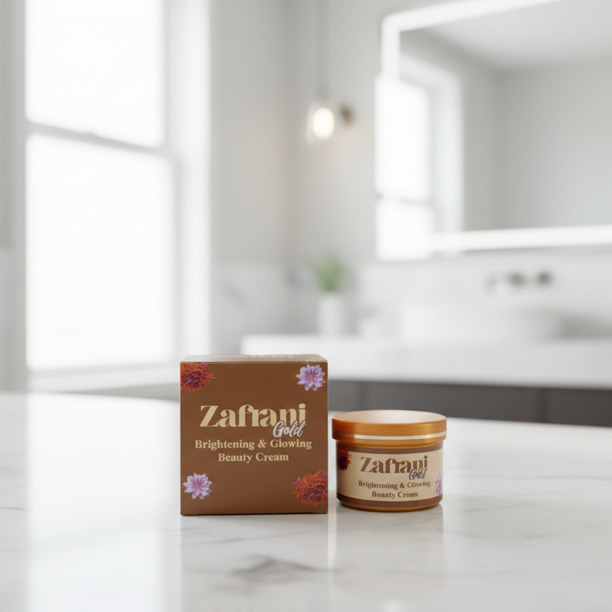 Zafrani Gold Brightening & Glowing Beauty Cream (100g)