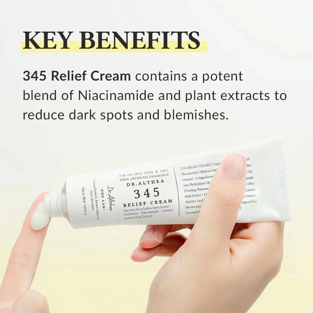 Original Dr Althea 345 Cream relief Cream For All Skin Type - 50ml