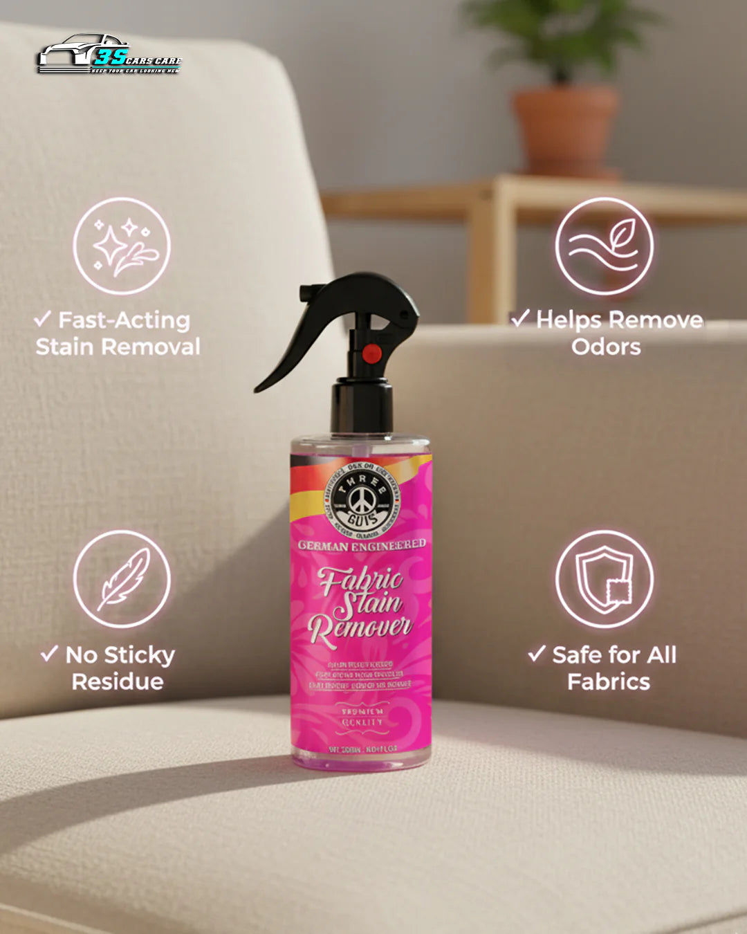 Three Guys Fabric Stain Remover