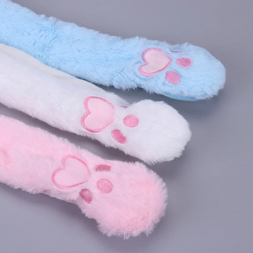 Rabbit Hat Plush Can Moving Bunny Ears Hat - 1PC