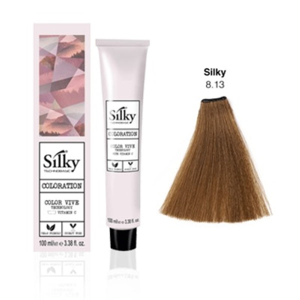Silky 8.13 Hair Color – 100ml