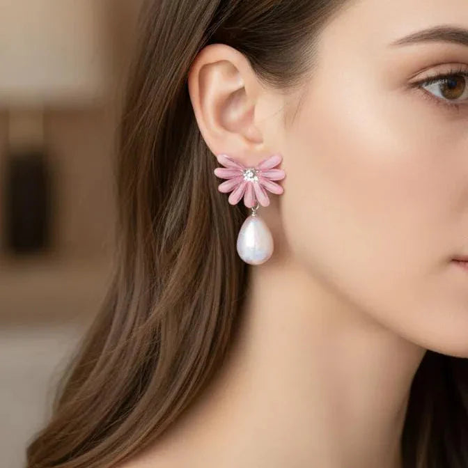 Beautiful Flower Earings