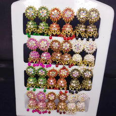 Traditional Jhumka Earrings Stand