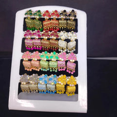 Traditional Jhumka Earrings Stand