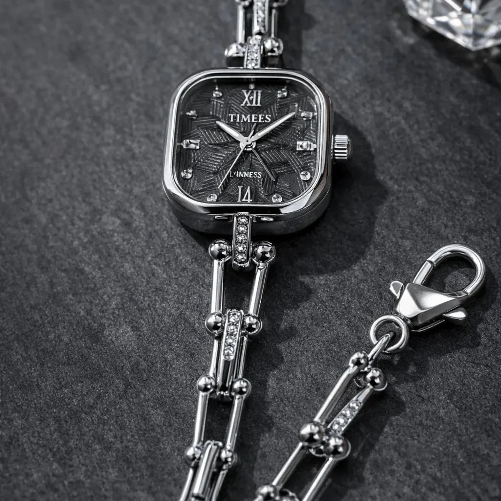 TIMEES Ladies Stainless Steel Watch