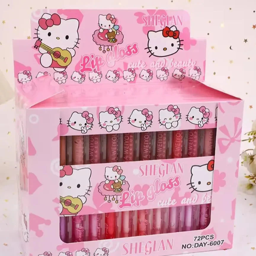 Sheglan Cute & Beauty Lipgloss - 12Pcs
