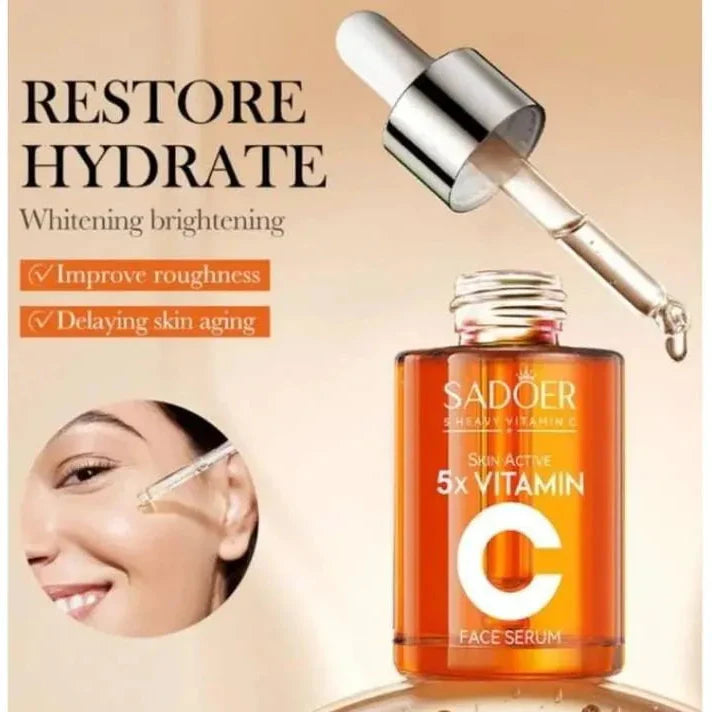 Sadoer Skin Active 5x Vitamin C Face Serum - 30ml