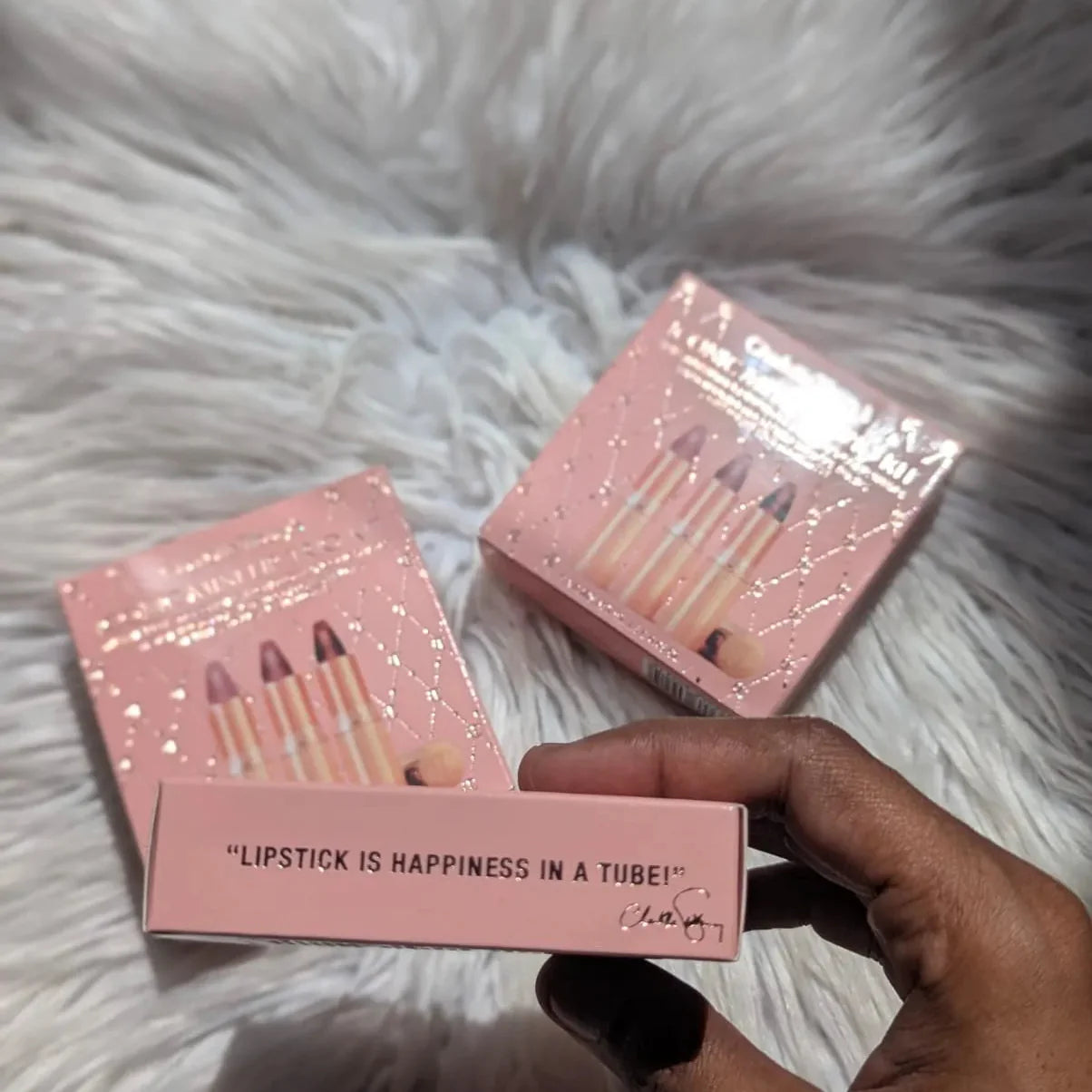 Charlotte Tilbury's  Iconic Mini Lip Trio Kit