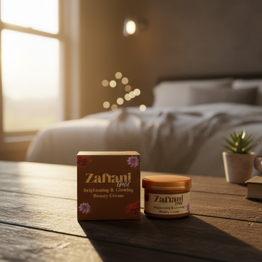 Zafrani Gold Brightening & Glowing Beauty Cream (100g)