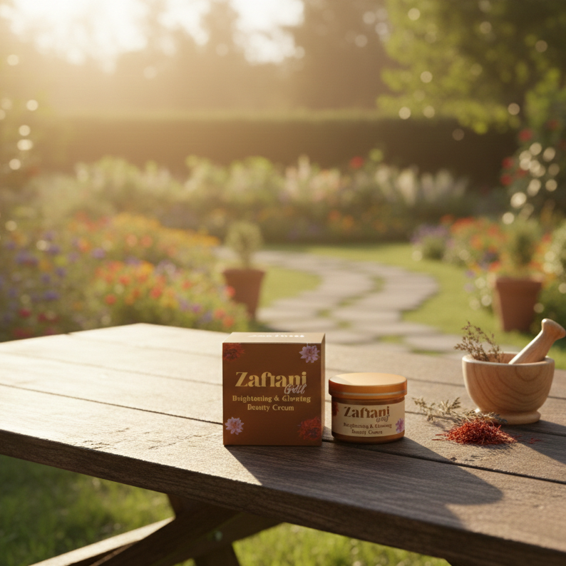 Zafrani Gold Brightening & Glowing Beauty Cream (100g)