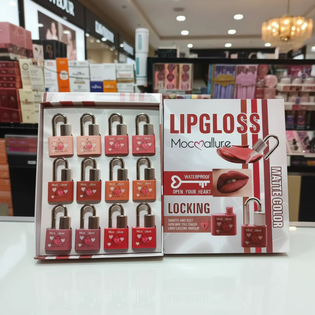 Mocallure Open Your Heart Waterproof Lock Gloss