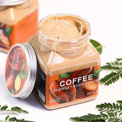 Glow-Up Duo Coffee Scrub & Exfoliating Glove