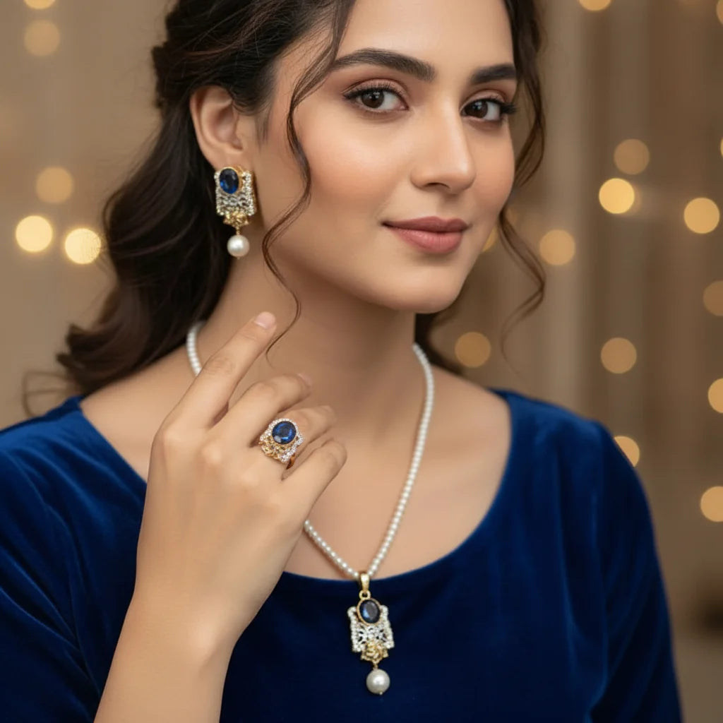 Turkish Locked Jewelry Set for Women
