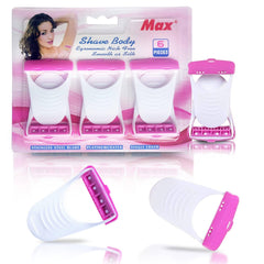 Ladies Safety Razor Set – 6 Pcs