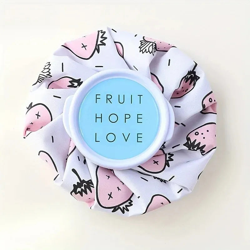 Reusable hot and cold compress ice bag