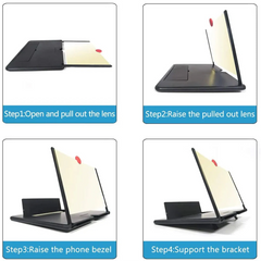 HD Mobile Phone Magnifier Projector Screen